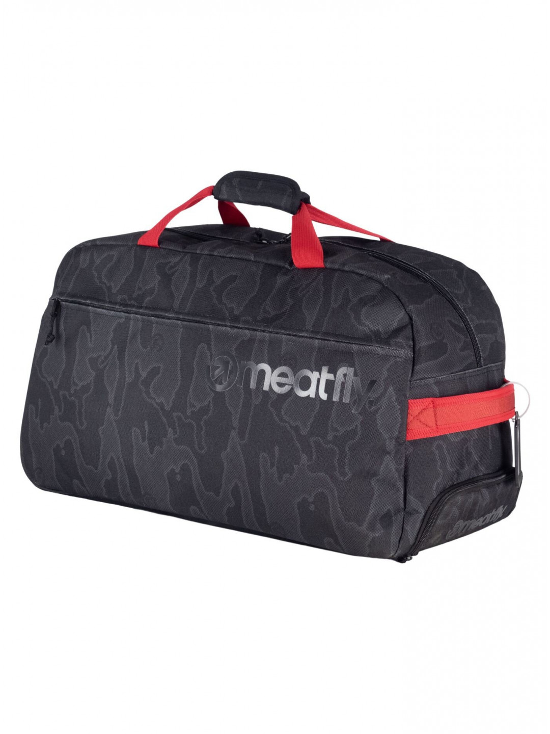 Meatfly cestovní taška Gail Morph Black 42 L Černá Objem 42 L